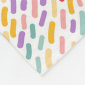 Couverture Polaire Motif à eau douce (Coin)