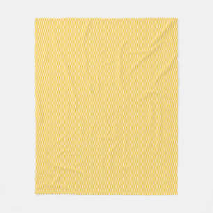 Couverture Polaire Motif à échelles de poisson jaune