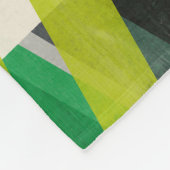 Couverture Polaire Motif à flux de suspension diagonal (Coin)