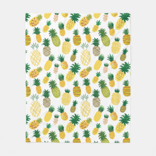 Couverture Polaire Motif à la mode d'ananas