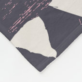 Couverture Polaire motif à main (Coin)
