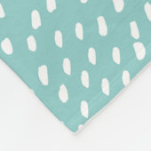 Couverture Polaire Motif à main (Coin)