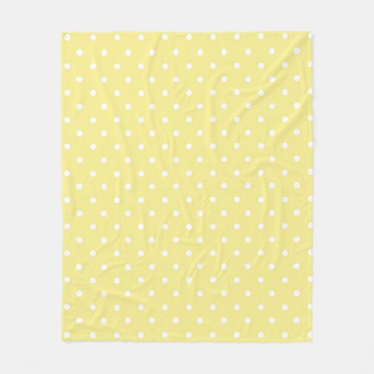 Couverture Polaire Motif à pois (Devant)