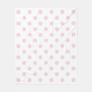 Couverture Polaire Motif à pois