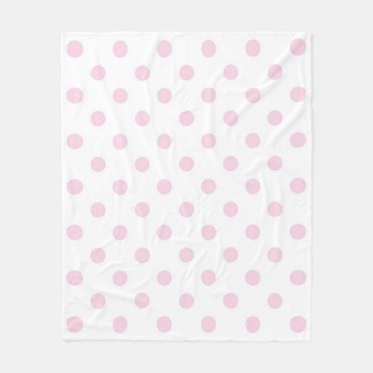 Couverture Polaire Motif à pois (Devant)