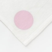 Couverture Polaire Motif à pois (Coin)
