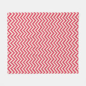 Couverture Polaire Motif à sonnerie Magenta Design (Devant (Horizontal))