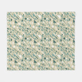 Couverture Polaire Motif abstrait (Devant (Horizontal))