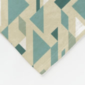 Couverture Polaire Motif abstrait (Coin)