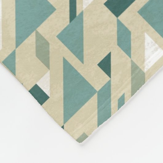 Couverture Polaire Motif abstrait (Coin)