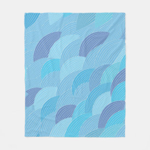 Couverture Polaire motif Abstrait
