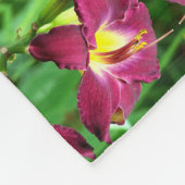 Couverture Polaire Motif Abstrait (Coin)