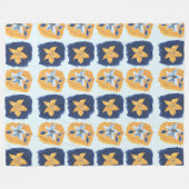 Couverture Polaire Motif abstrait (Devant (Horizontal))