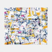 Couverture Polaire motif Abstrait (Devant (Horizontal))