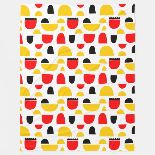 Couverture Polaire Motif Abstrait 280515 (Devant)