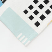 Couverture Polaire Motif Abstrait 280817 - Couleurs 01 (Coin)