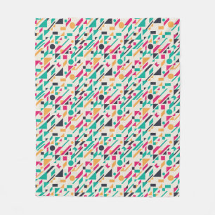Couverture Polaire Motif abstrait 3