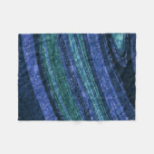 Couverture Polaire motif Abstrait, bleu et vert, texture (Devant (Horizontal))