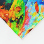 Couverture Polaire Motif Abstrait exceptionnel (Coin)