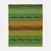 Couverture Polaire motif abstrait moderne (Devant)