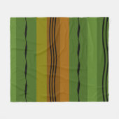 Couverture Polaire motif abstrait moderne (Devant (Horizontal))