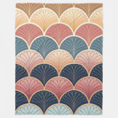 Couverture Polaire Motif abstrait moderne sophistiqué sans couture (Devant)