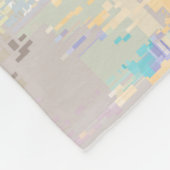 Couverture Polaire motif Abstrait sans soudure avec imitation d'un gr (Coin)