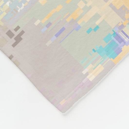 Couverture Polaire motif Abstrait sans soudure avec imitation d'un gr (Coin)