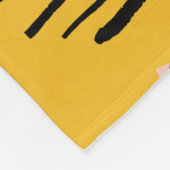 Couverture Polaire motif Abstrait transparent avec différentes formes (Coin)