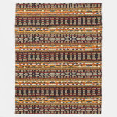Couverture Polaire Motif africain (Devant)