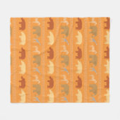 Couverture Polaire Motif africain (Devant (Horizontal))