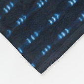 Couverture Polaire Motif africain (Mali) Indigo | (Coin)