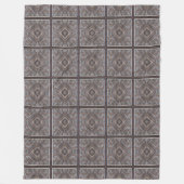 Couverture Polaire Motif amérindien (Devant)
