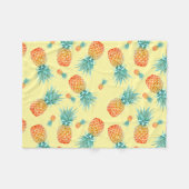 Couverture Polaire Motif ananas (Devant (Horizontal))
