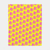 Couverture Polaire Motif anarchique (Devant)