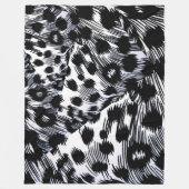 Couverture Polaire Motif Animal (Devant)