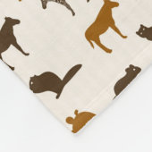 Couverture Polaire Motif animal 1 (Coin)