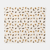 Couverture Polaire Motif animal 2 (Devant (Horizontal))