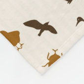 Couverture Polaire Motif animal 2 (Coin)