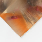 Couverture Polaire Motif animal chat de Siamese (Coin)