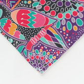 Couverture Polaire Motif animal de style ethnique (Coin)