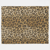 Couverture Polaire Motif animal Jaguar (Devant (Horizontal))