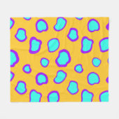 Couverture Polaire Motif animal sauvage de mouton (Devant (Horizontal))