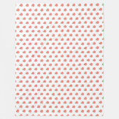 Couverture Polaire Motif Apple | Mignonne Enseignante Moderne Scandi  (Devant)