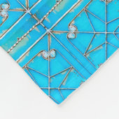 Couverture Polaire Motif Arabe de porte en métal de turquoise (Coin)