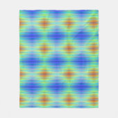 Couverture Polaire Motif arc-en-ciel (Devant)