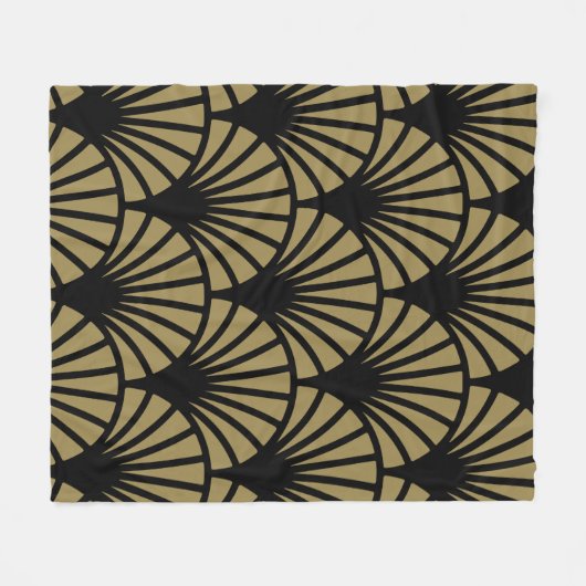 Couverture Polaire Motif Art nouveau Imprimer (Devant (Horizontal))