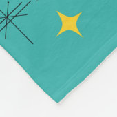 Couverture Polaire Motif atomique moderne d'Eames Starbursts de la (Coin)