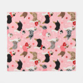 Couverture Polaire Motif australien Shepherd Valentine (Devant (Horizontal))