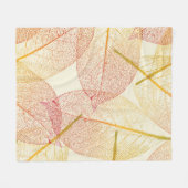Couverture Polaire Motif automne (Devant (Horizontal))